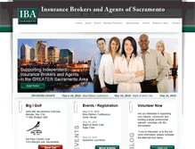 Tablet Screenshot of ibasacramento.com